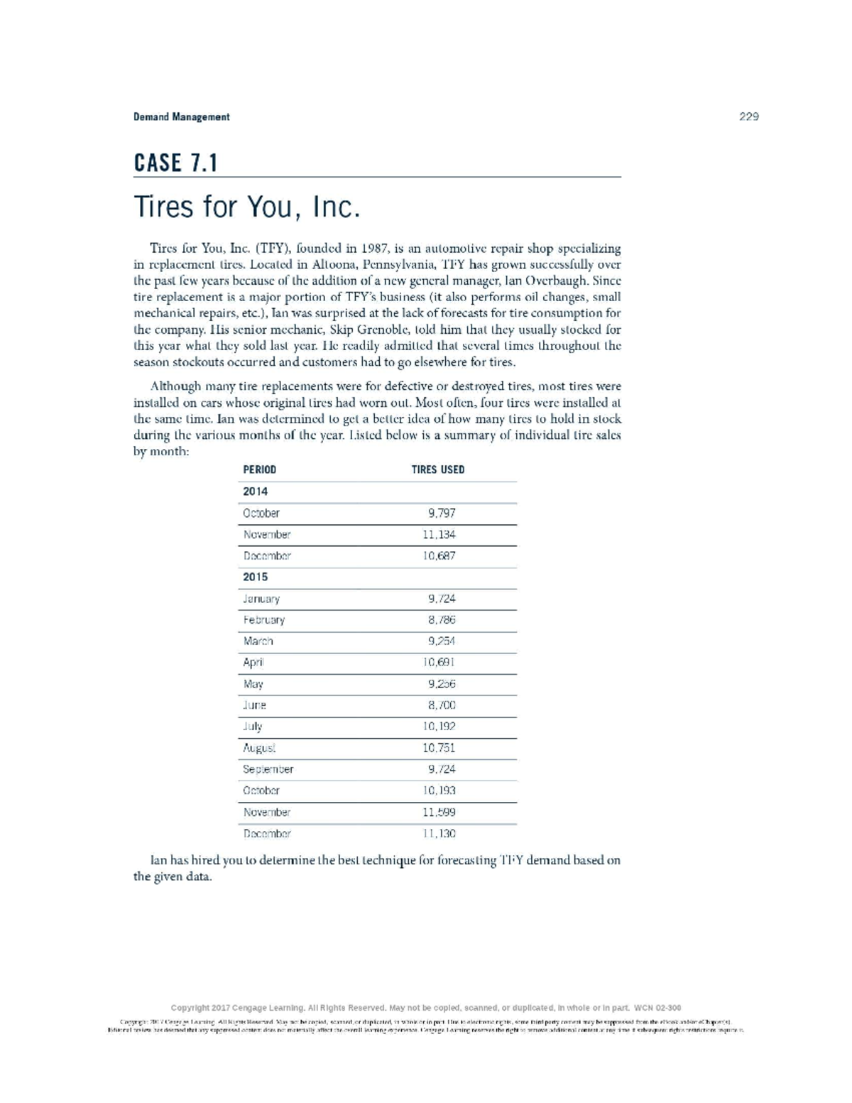 Case 7 - Case study - INF30020 - Studocu