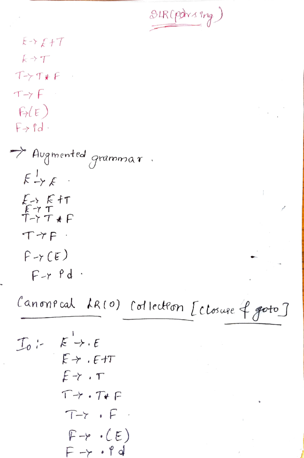 Slr1 - ATC notes - F- k+T Ioi Canon cal AA(o) Cot leckon [c losure f ...