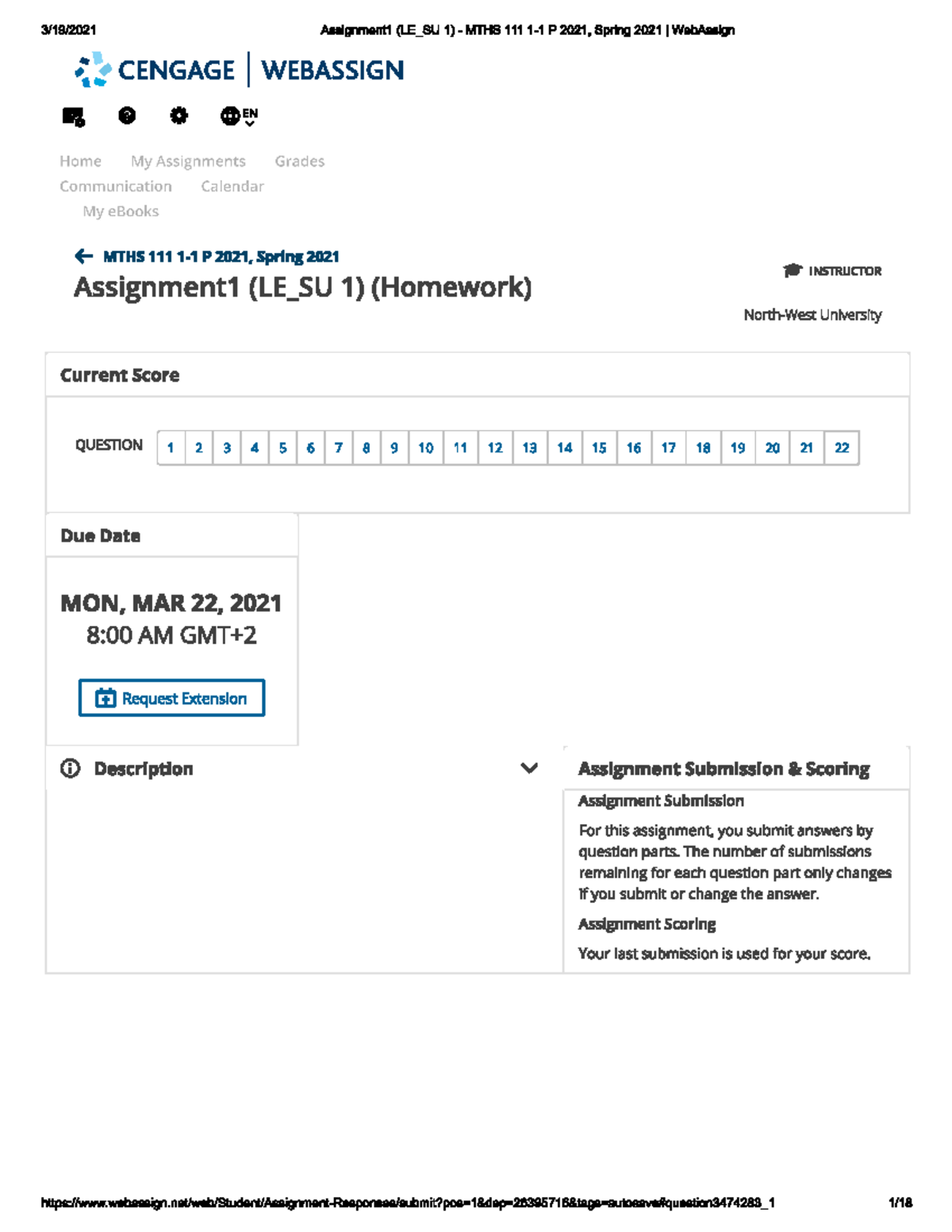 cengage webassign homework answers