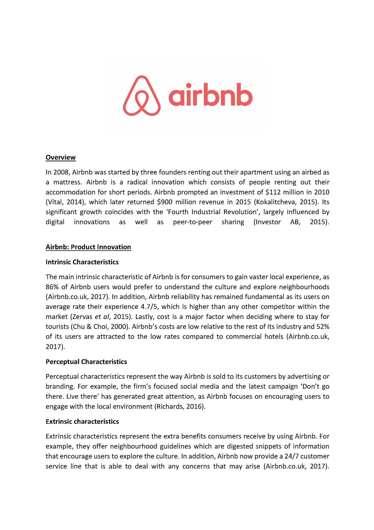 airbnb take home assignment