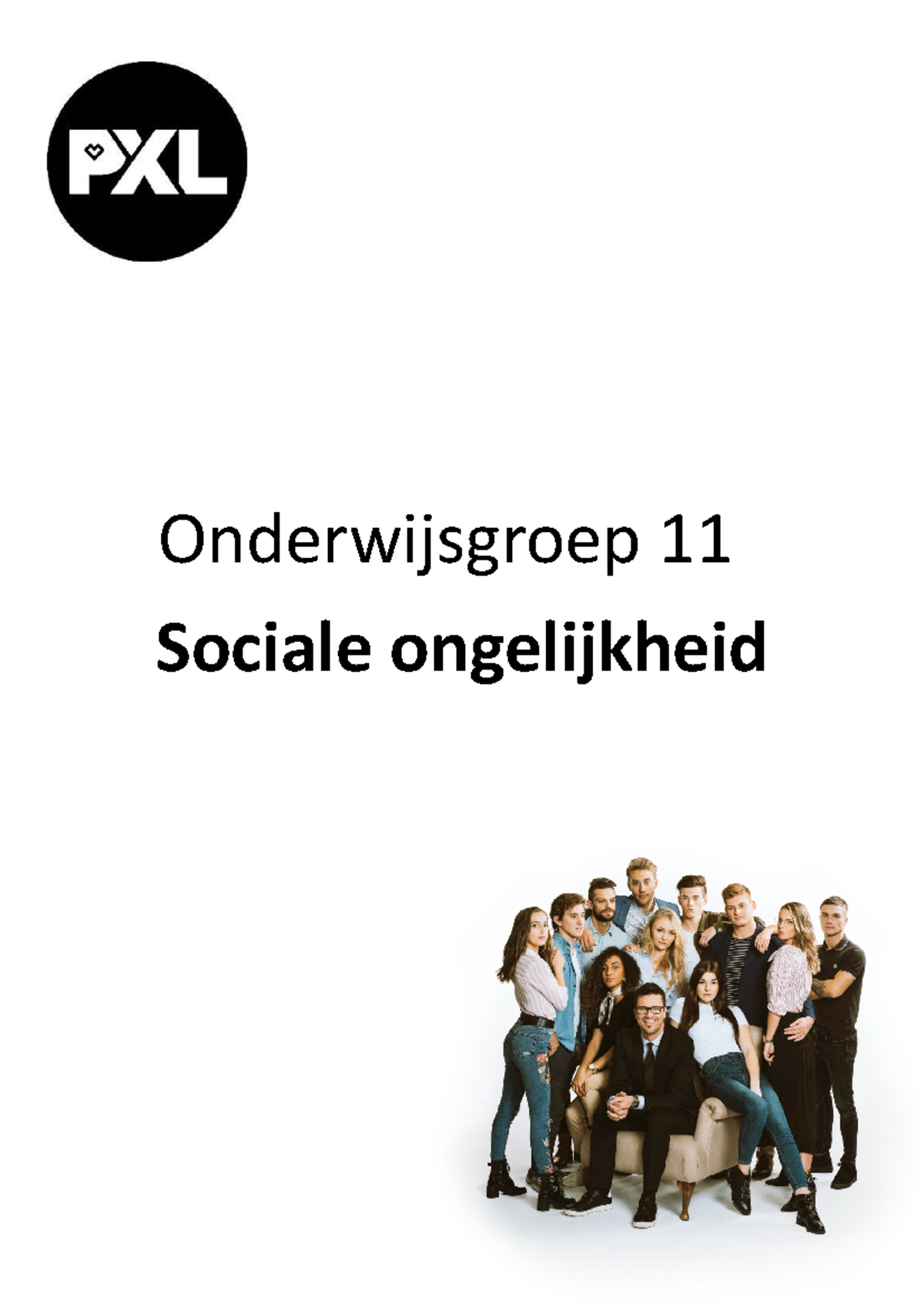 OG 11 - Sociale Ongelijkheid - Onderwijsgroep 11 Sociale Ongelijkheid ...