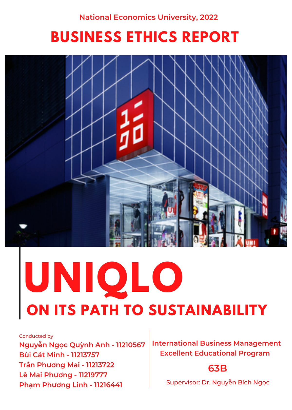 Sustainability Report  Introduction