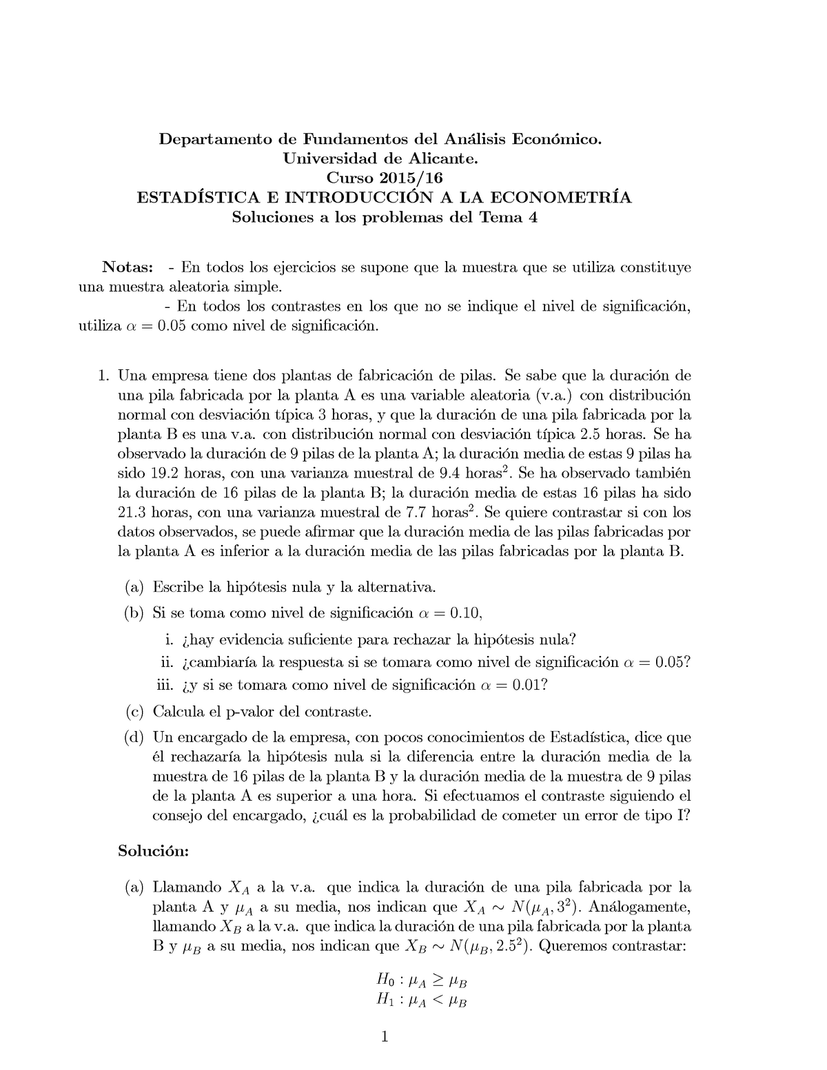 Soluciones Problemas 4 - Departamento De Fundamentos Del An·lisis ...