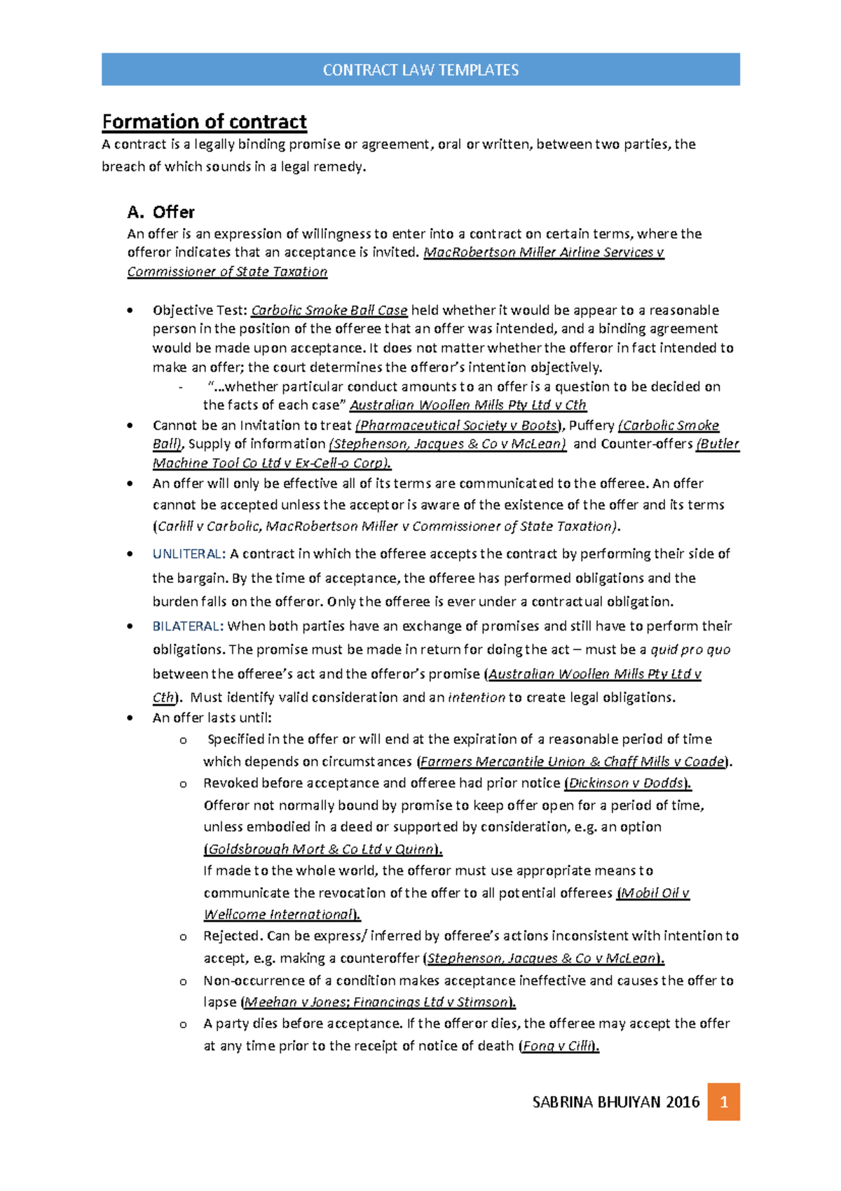 contract-law-exam-templates-contract-law-templates-formation-of