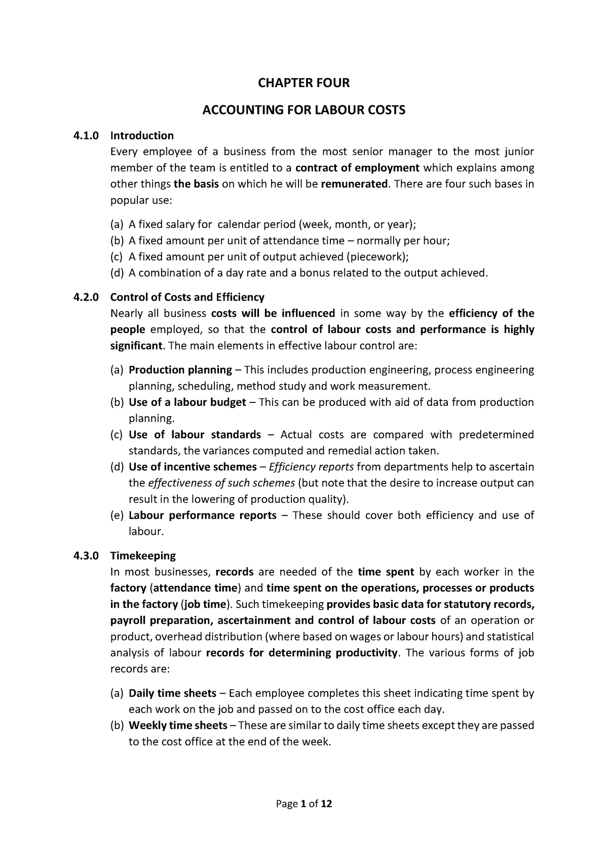 ca-chapter-four-labour-costing-chapter-four-accounting-for-labour