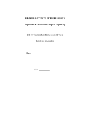 ECE 523 Term Paper Format - ECE 523 Term Paper Requirements Objectives ...