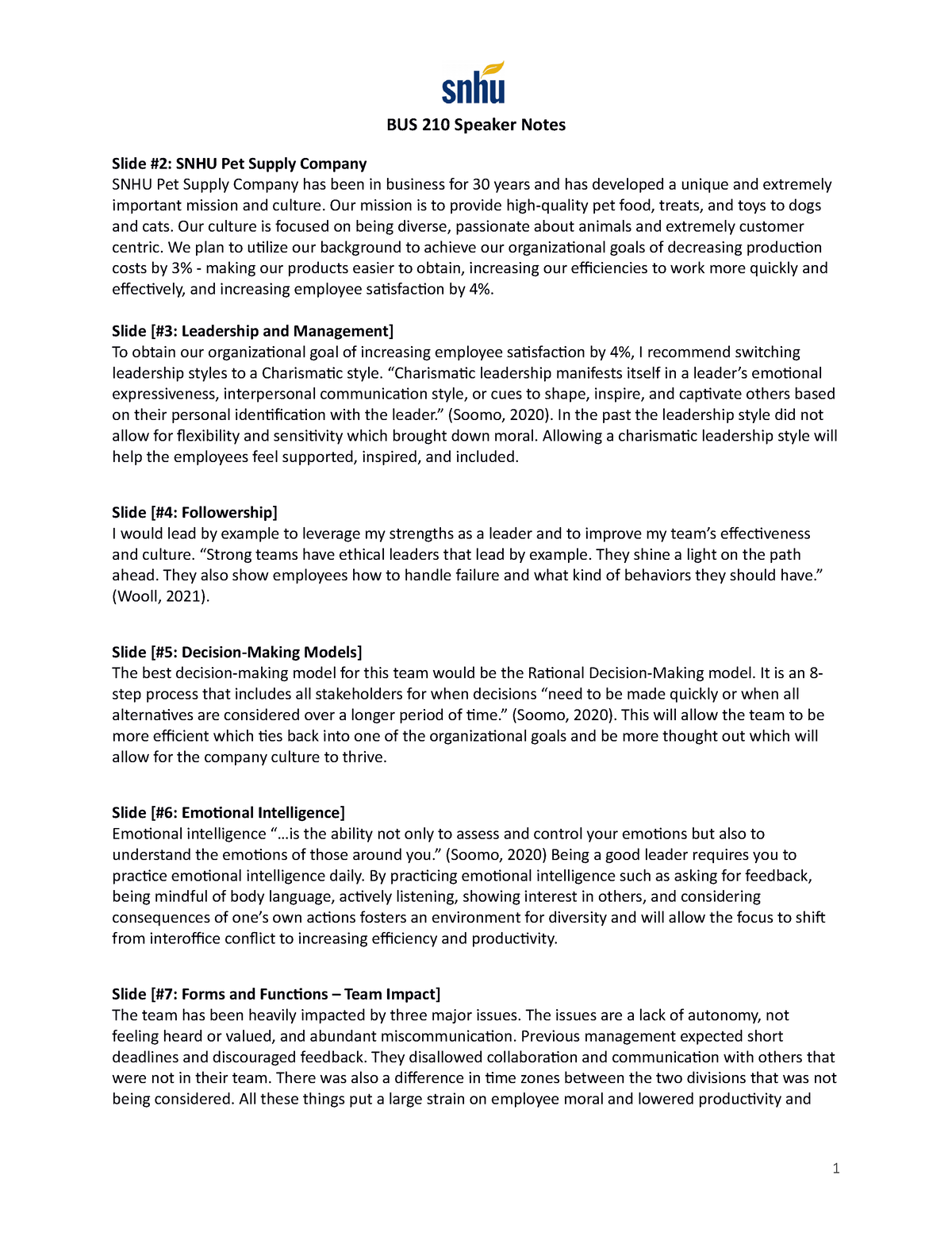 7 3 project one organizational evaluation proposal assignment