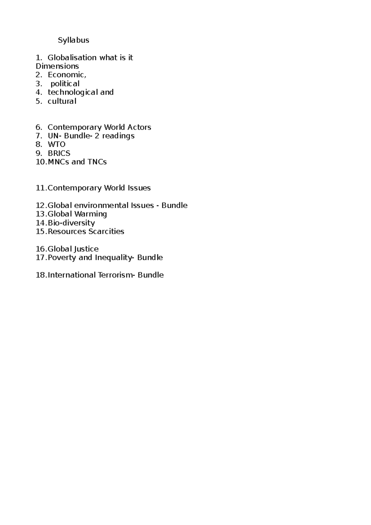Understanding Globalisation And Un Syllabus Globalisation What Is It Dimensions Economic Understanding Globalisation And Un Syllabus Globalisation What Is It Dimensions Economic