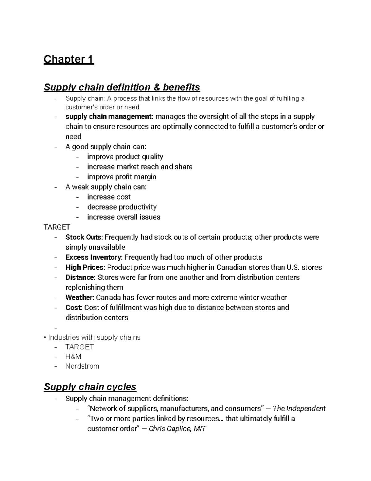 mktg-test-1-review-chapter-1-supply-chain-definition-benefits