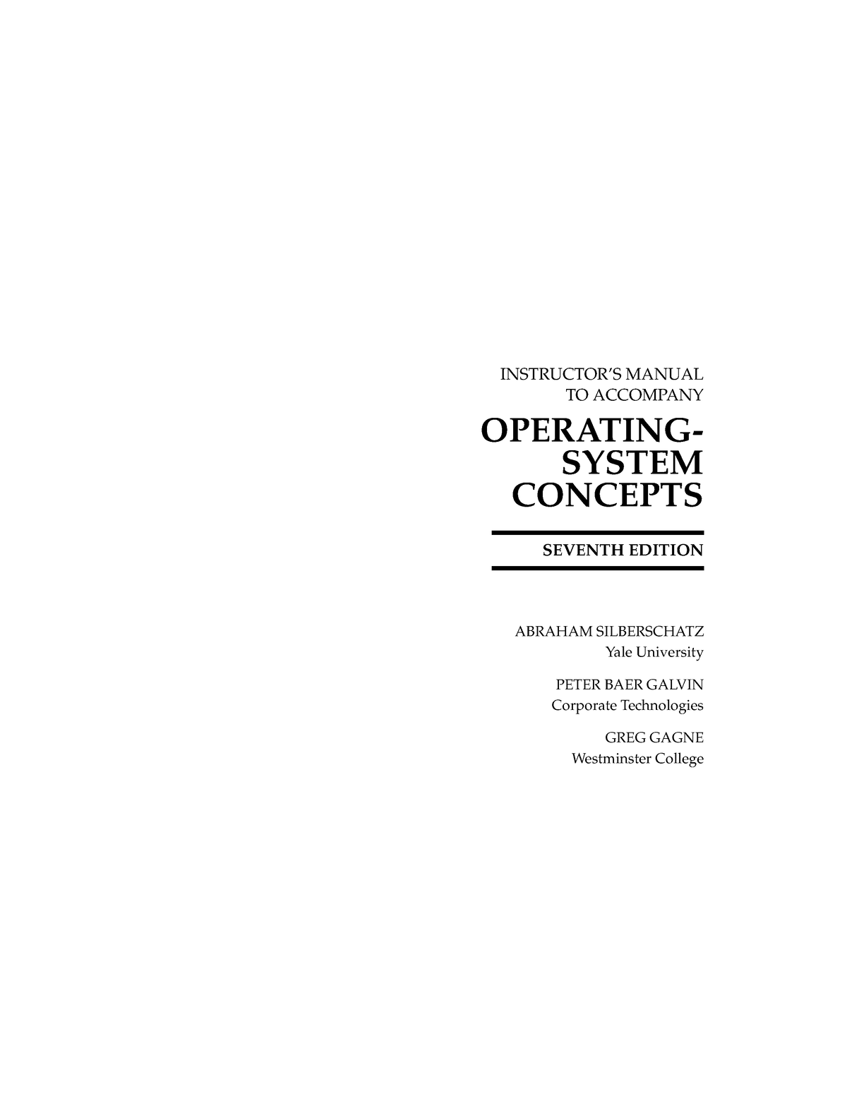 operating-system-concepts-7th-edtion-sol-instructor-s-manual-to