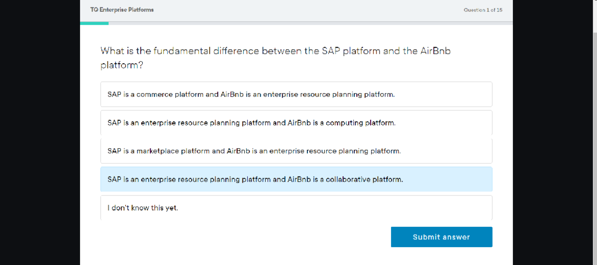 TQ Enterprise Platforms Information Technology Studocu