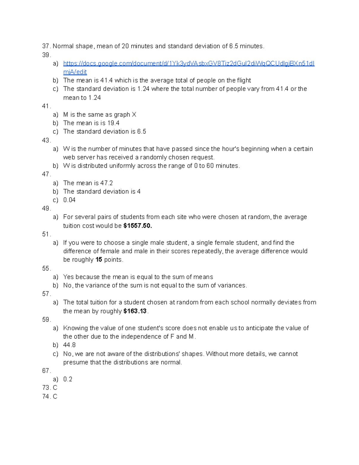 6 Homework Corrections Normal Shape Mean Of 20 Minutes And 6-homework-corrections-normal-shape-mean-of-20-minutes-and