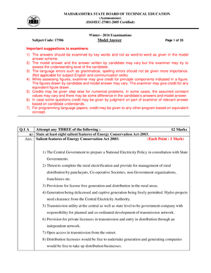 Model Answer Uee22626 - (Autonomous) (ISO/IEC - 27001 - 2013 Certified ...