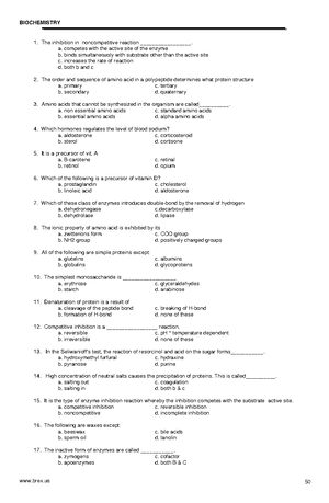 Intro& Cells- Biochem - Ieoe,dhd - Organized by Elysian (1st Year ...