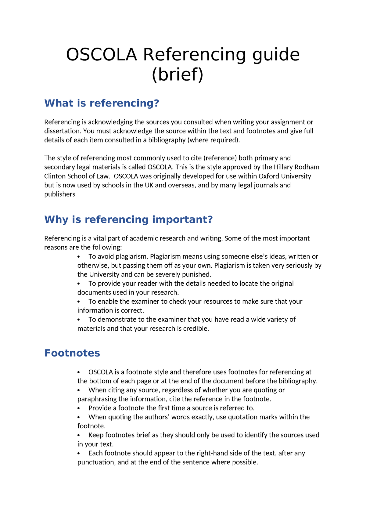 reference a dissertation oscola