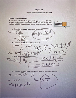 2024-02-09 23-43 - Written hw - PHYS 132 - Studocu