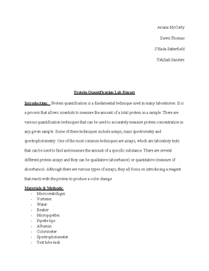 Enzyme Catalysis Lab Report - Soria Bailey Kyra Dones Aislynn George ...