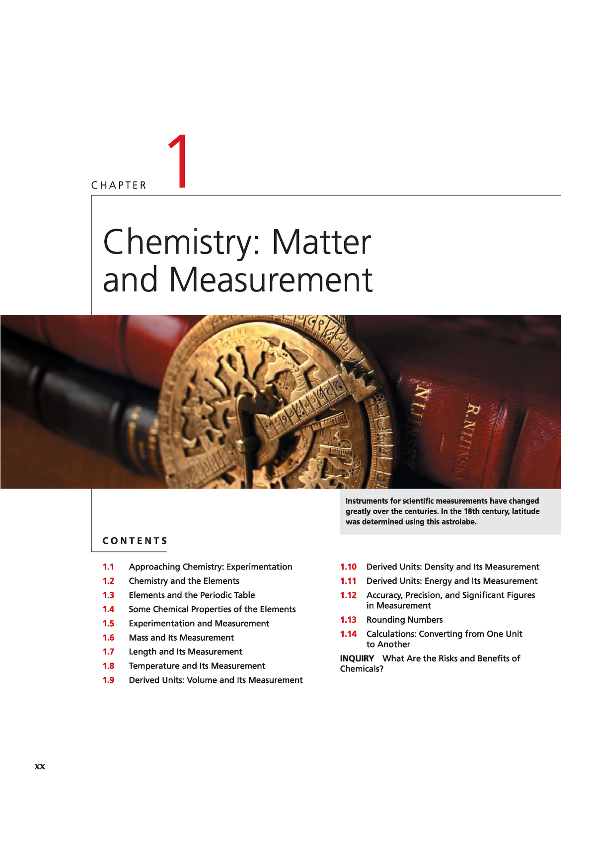 Ch1 - Chemistry - Matter And Measurements - Mc Murry - Education - Studocu