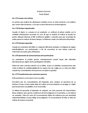 Dictamen Pericial De Criminalística De Campo - Dictamen Pericial De ...