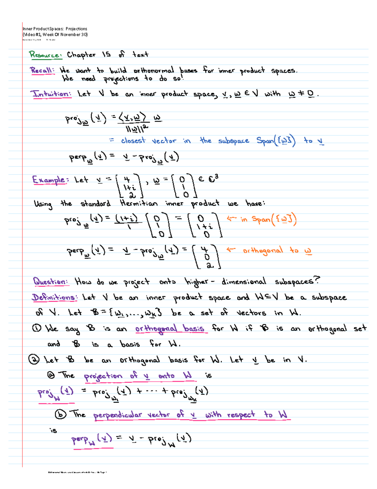 1.inner_product_spaces_projections_video_1_week_nov_30 - Inner Product ...