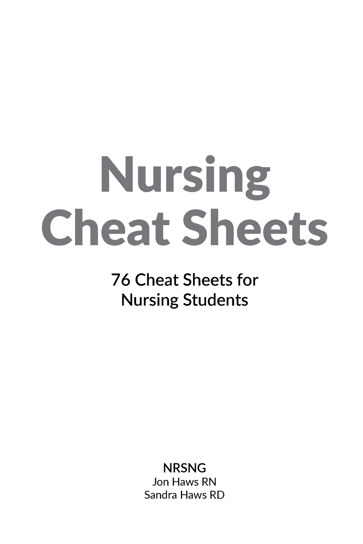 IP Chicken Cheat Sheet - Adventures of a Nurse