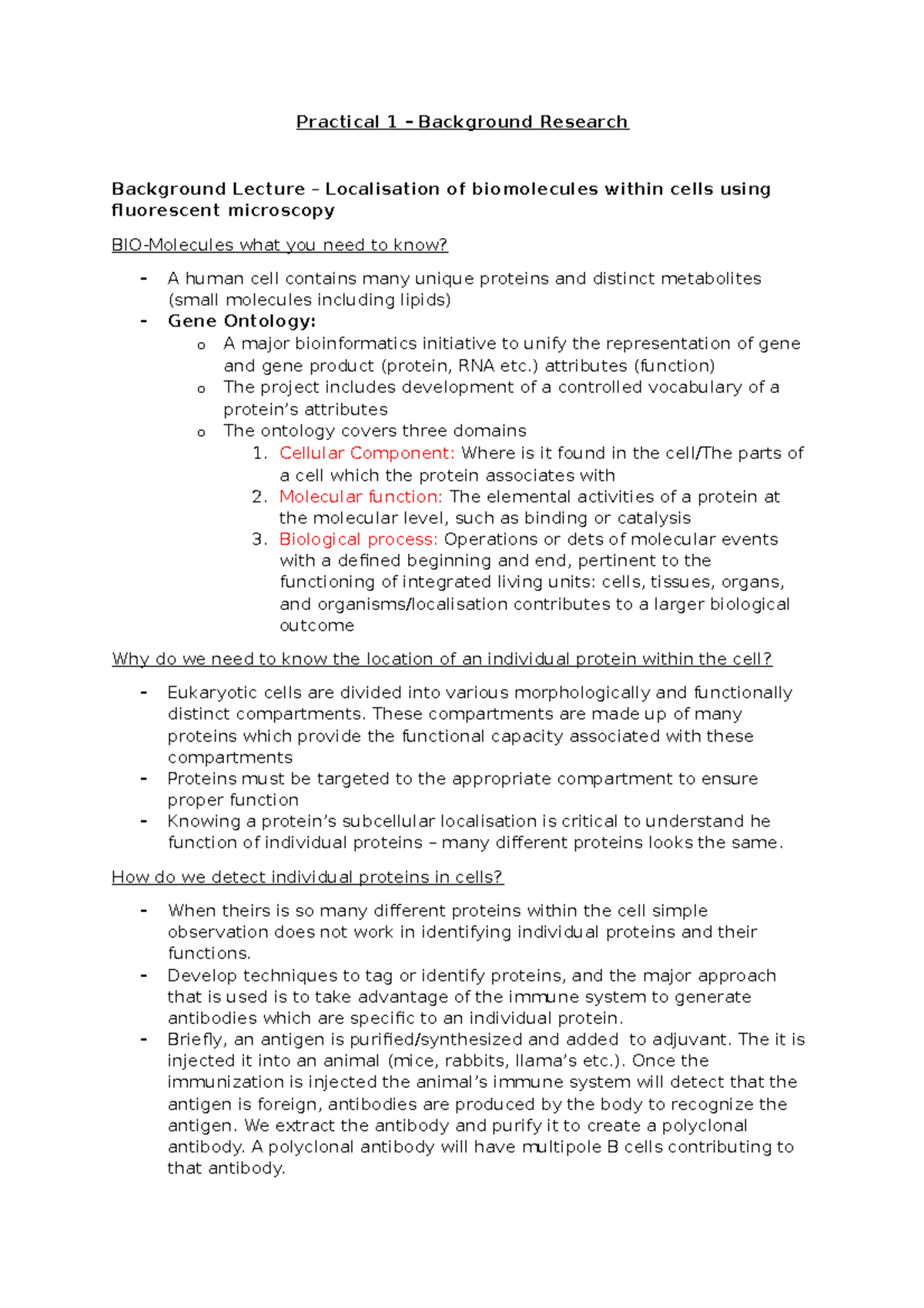 Practical 1 Background - Practical 1 – Background Research Background ...