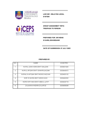 PAD363 Industrial Relations - Group Assignment - DIPLOMA IN PUBLIC ...