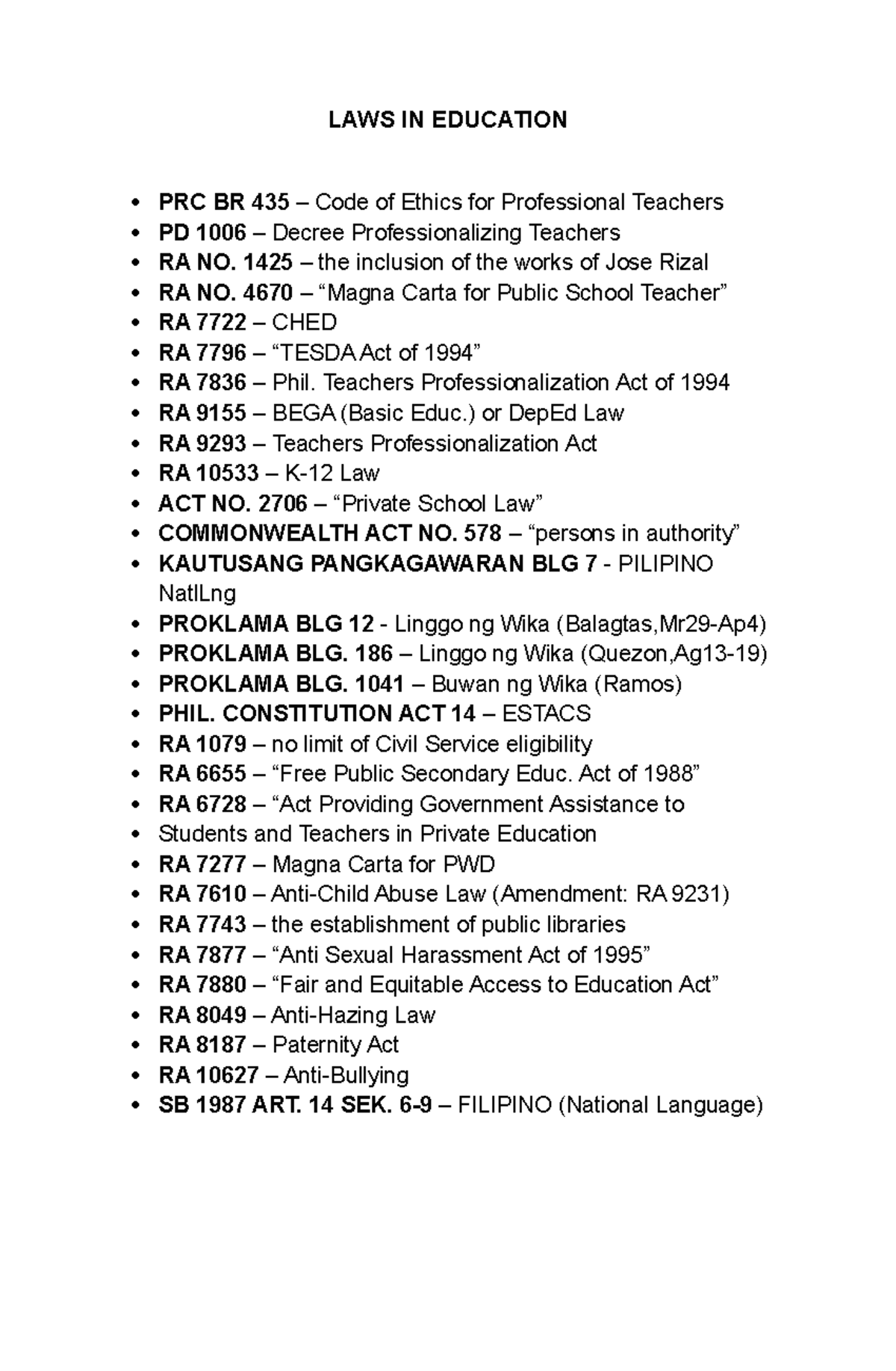 laws-in-education-laws-in-educ-laws-in-education-prc-br-435-code