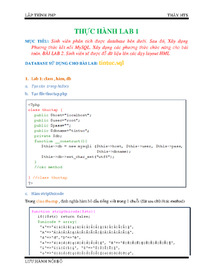 HTML - CSS - Tài liệu lập trình Web - GIÁO TRÌNH LẬP TRÌNH HTML – CSS ...