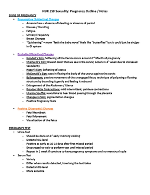 158 Goodreau Newborn Notes - NUR 158- General Concepts: Newborn Notes ...