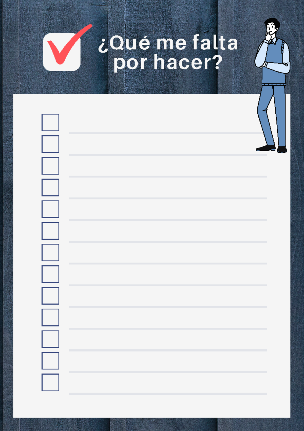 Check list Pendientes - desarrollo de la comunicación - ¿Qué me falta ...