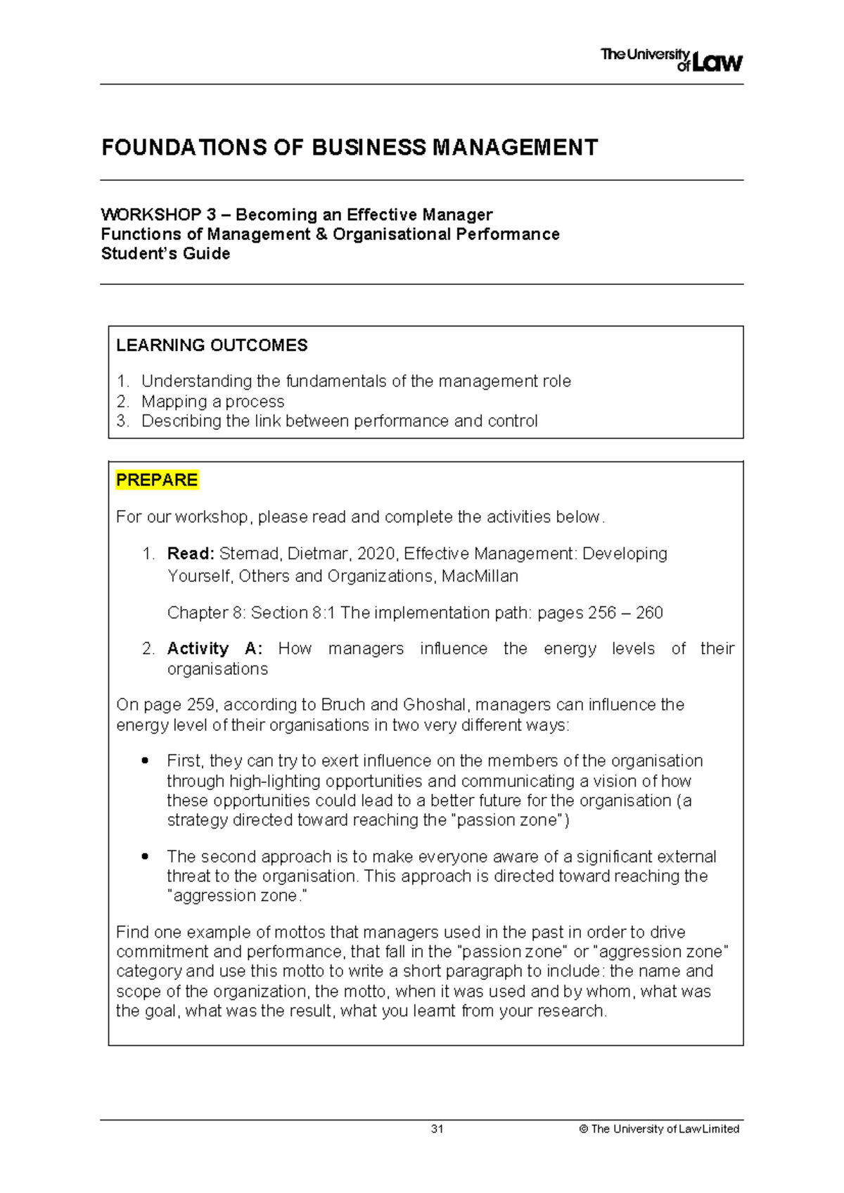 2223 fbm l3 workshop 03 ce01 student guide - FOUNDATIONS OF BUSINESS ...