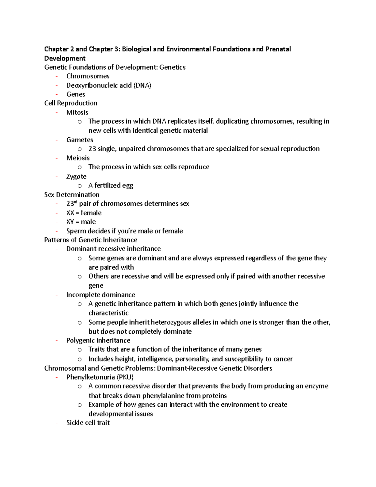Chapter 2 and Chapter 3 - Psychology - Chapter 2 and Chapter 3 ...