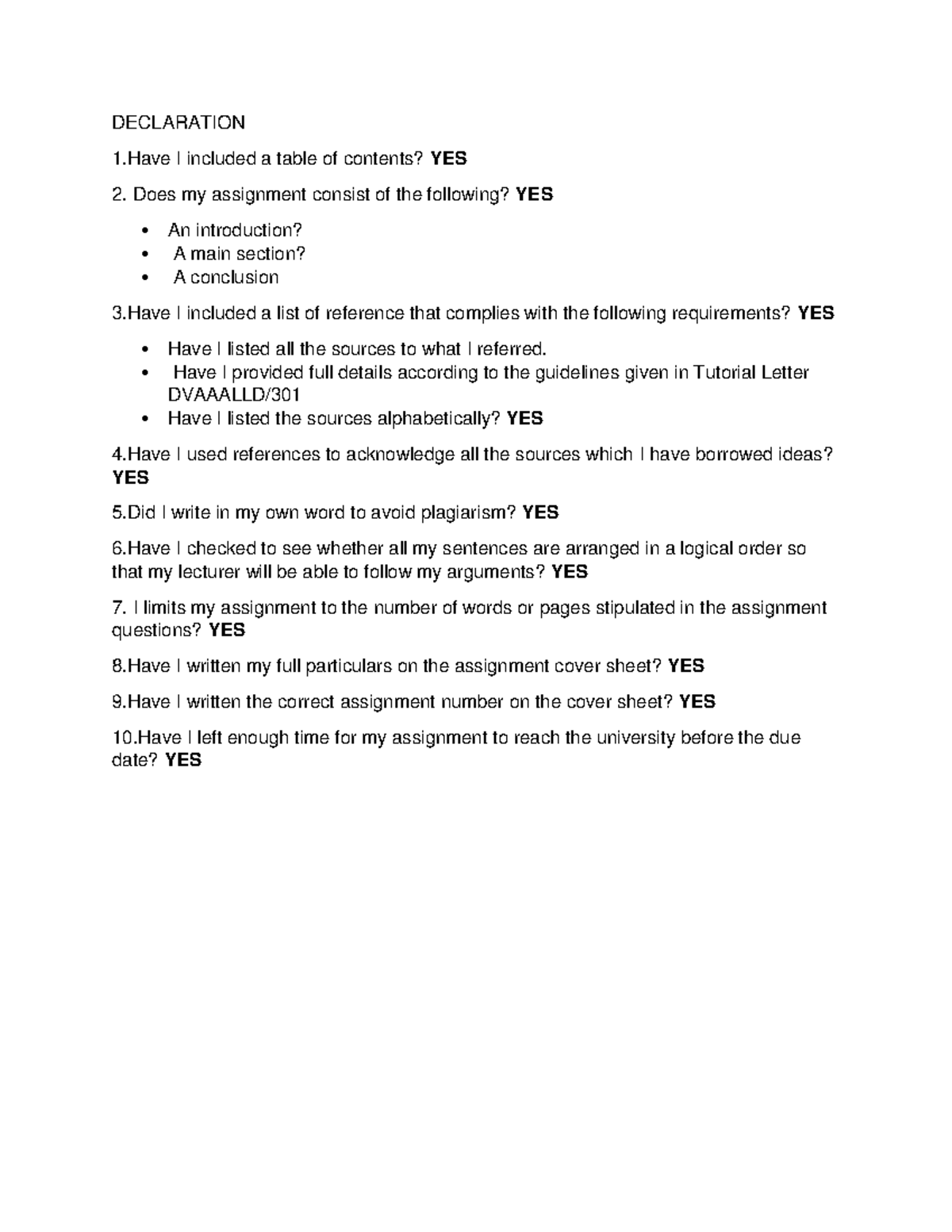 PDF Exam DECLARATION 1 I Included A Table Of Contents YES Does My pdf-exam-declaration-1-i-included-a-table-of-contents-yes-does-my
