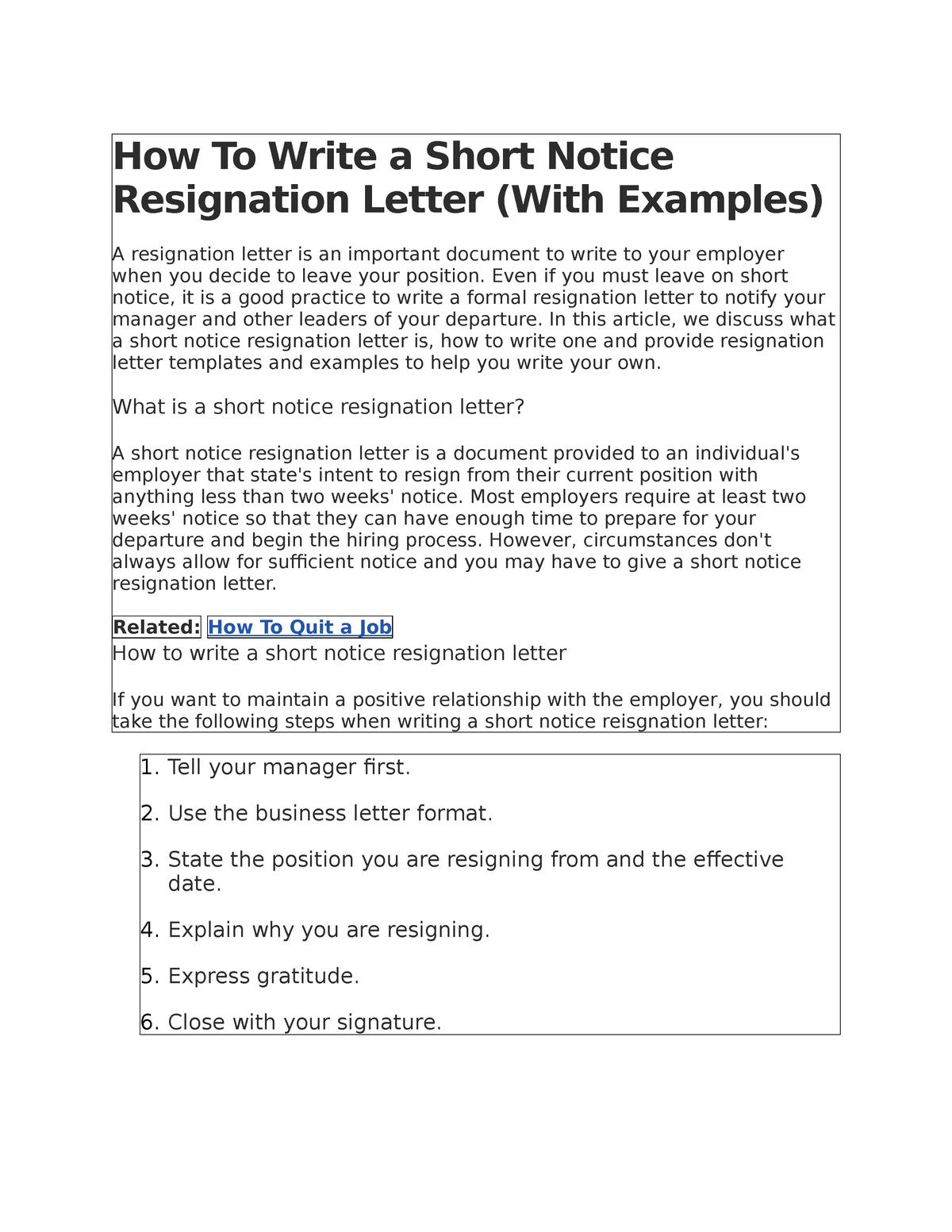 how-to-write-a-short-notice-resignation-letter-even-if-you-must-leave