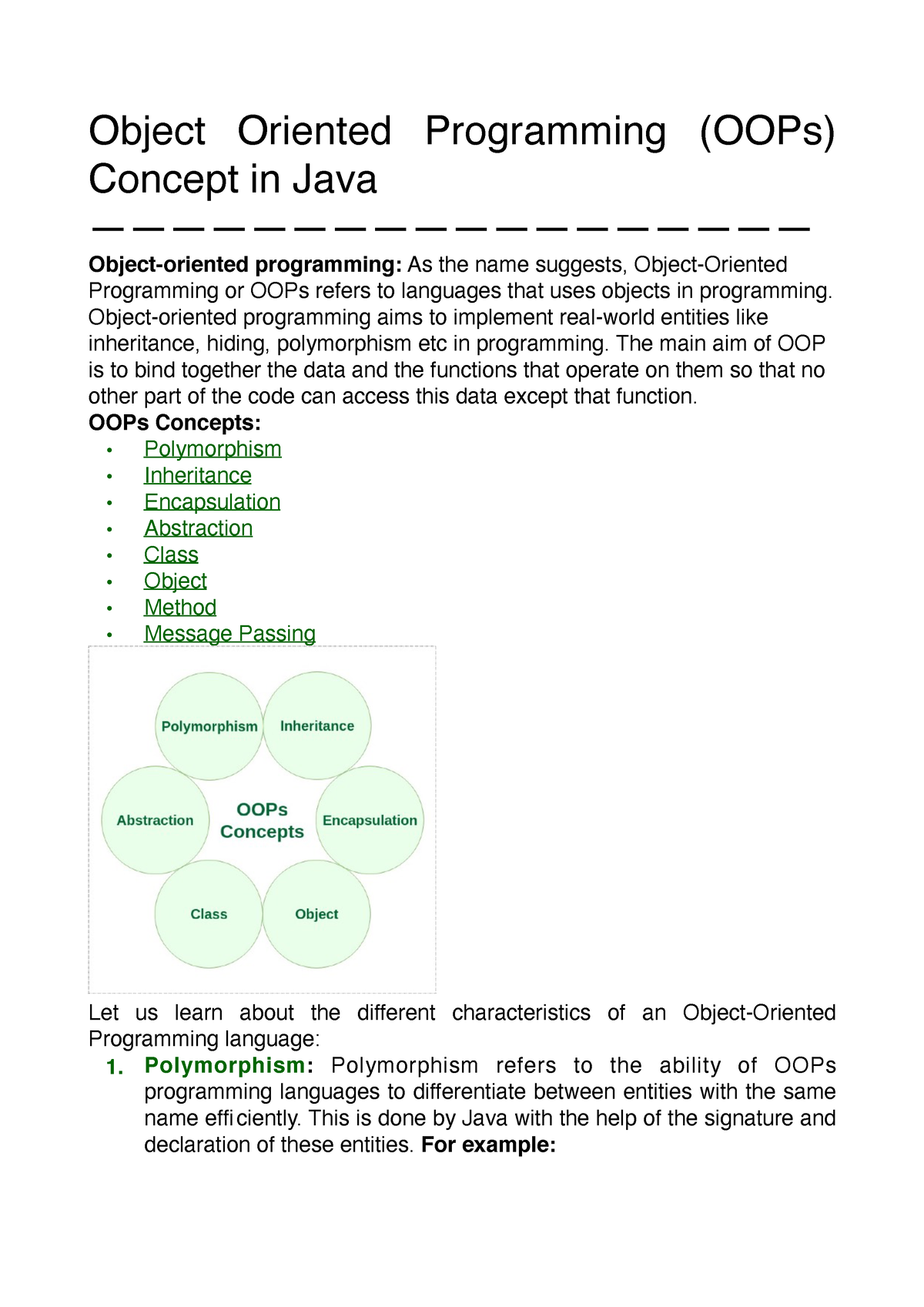 oops-object-oriented-programming-concepts-java-object-oriented