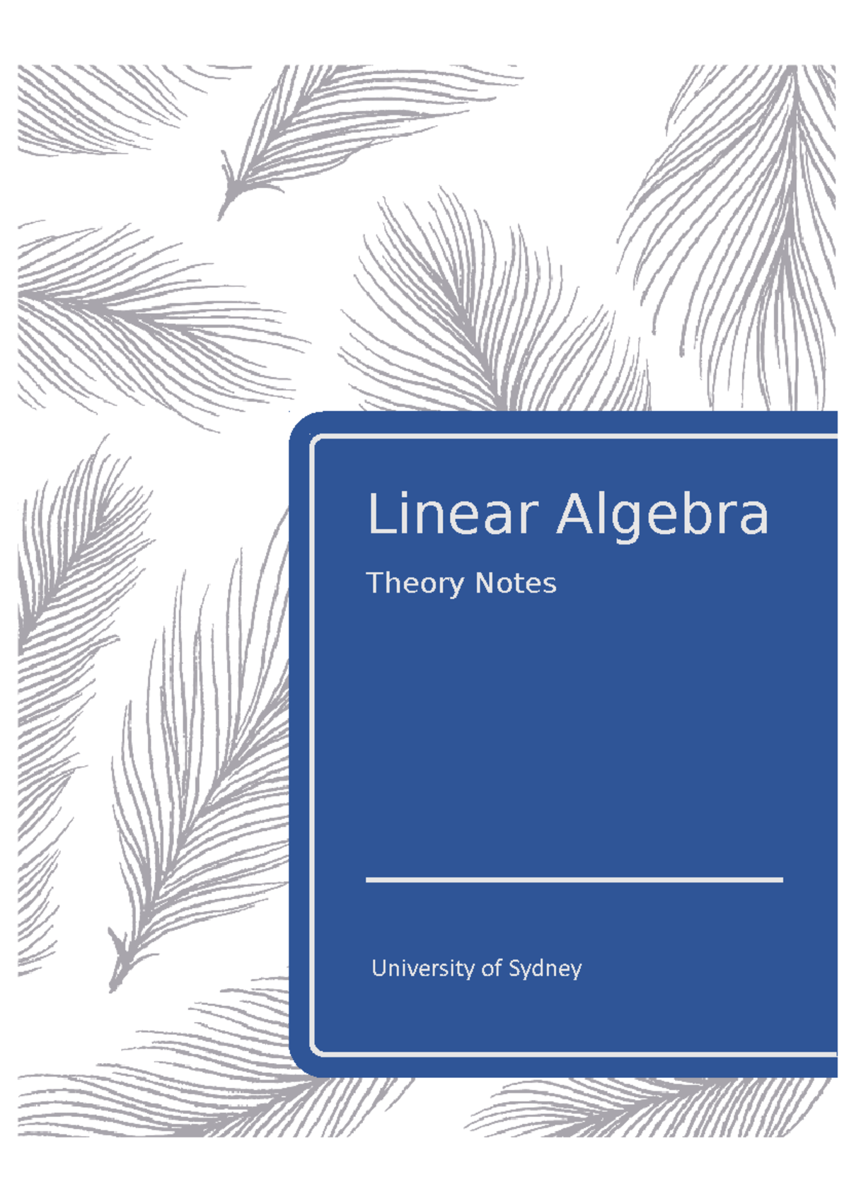 linear-algebra-theory-notes-linear-algebra-theory-notes-university