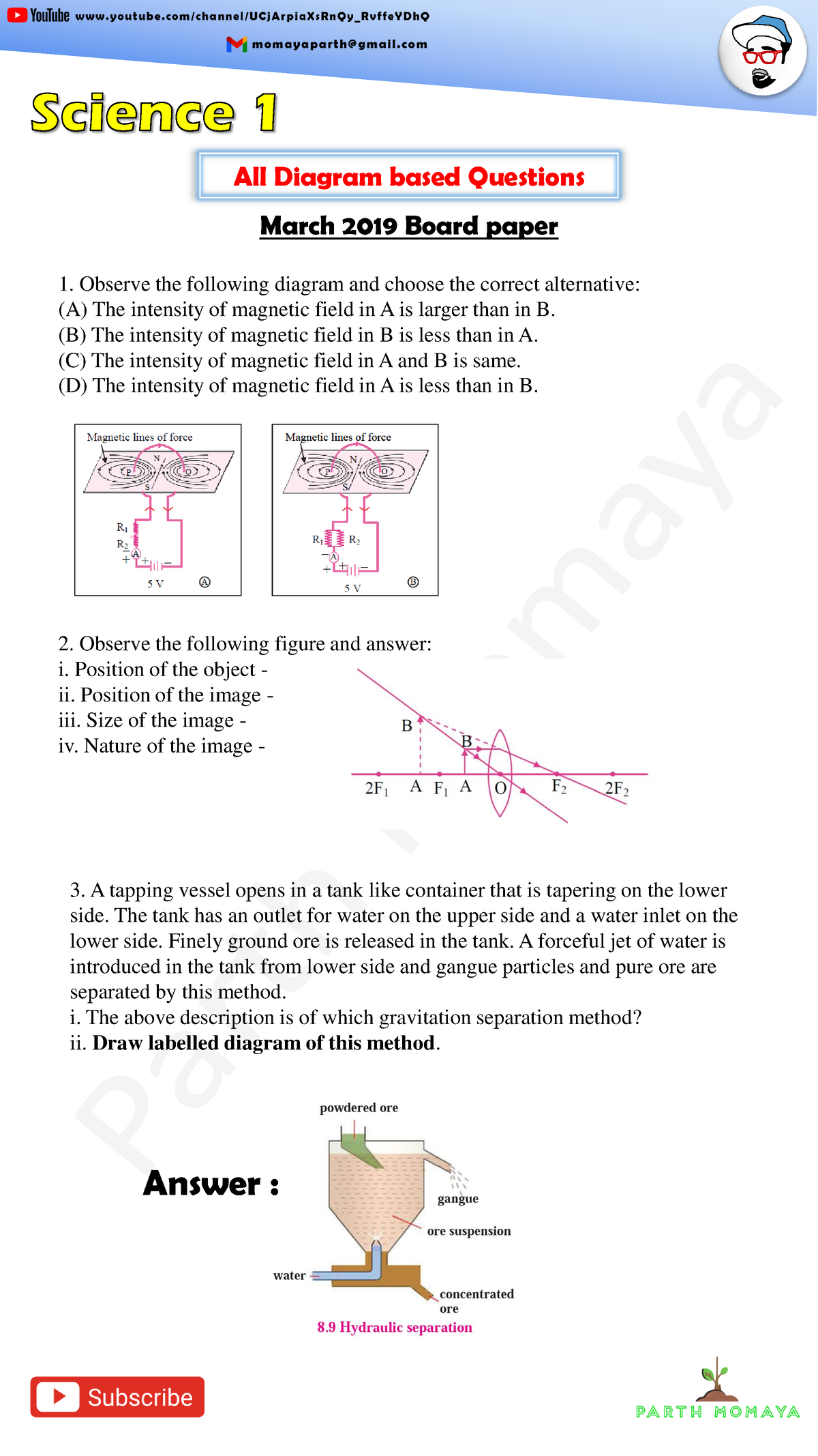 Science Important Diagrams - Observe The Following Diagram And Choose ...