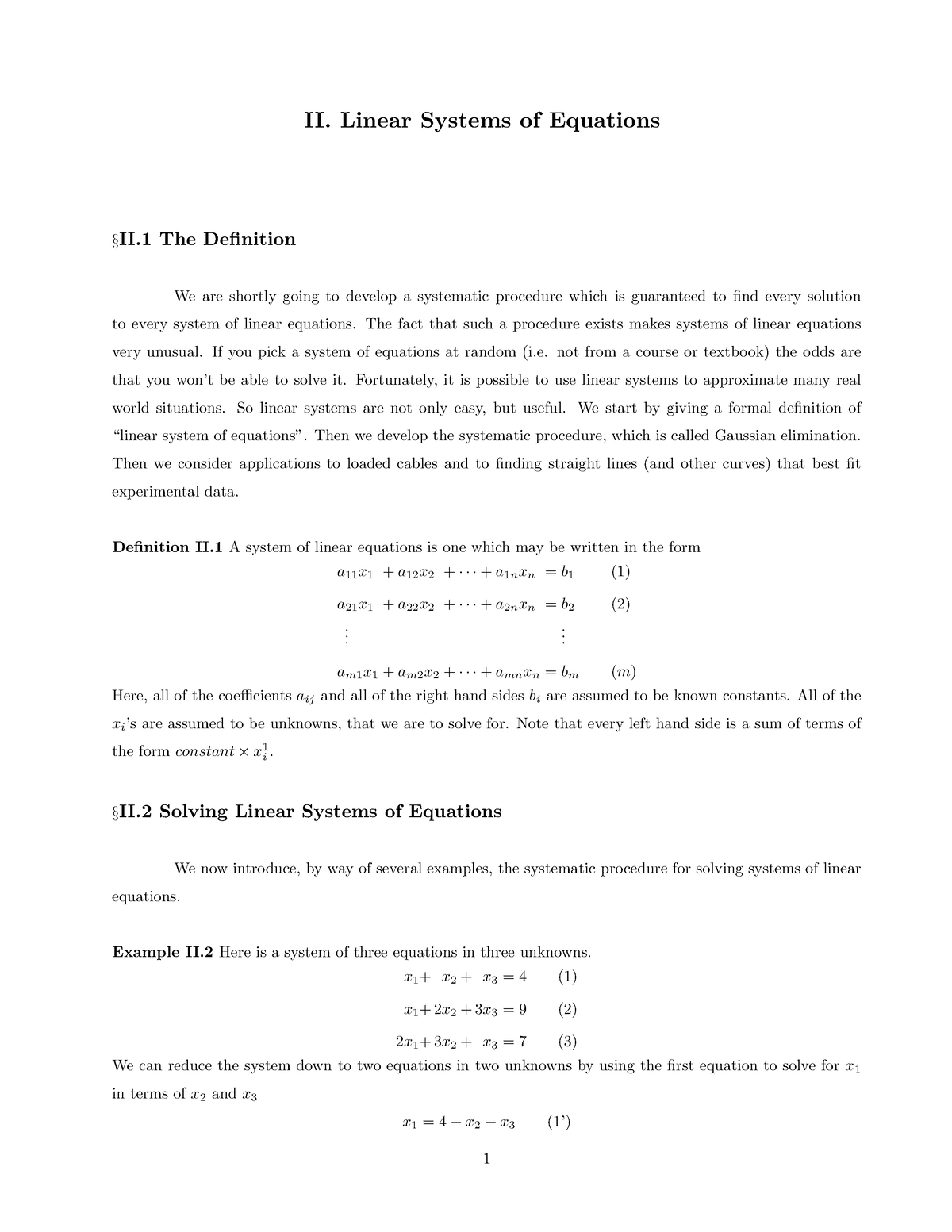 linear-system-of-equations-ii-linear-systems-of-equations-ii-the