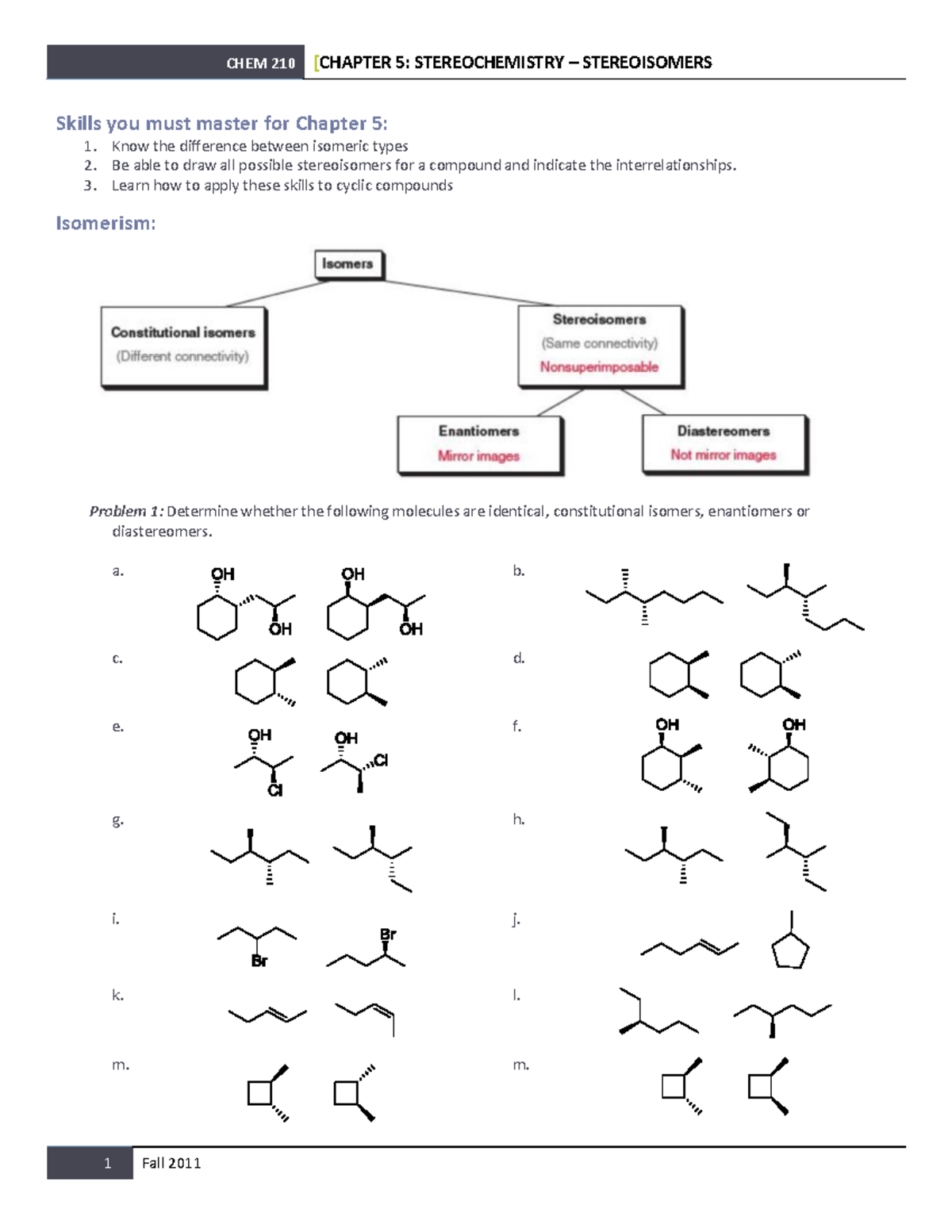 Group Assignment 5 part 2 - Skills you must master for Chapter 5: Know ...