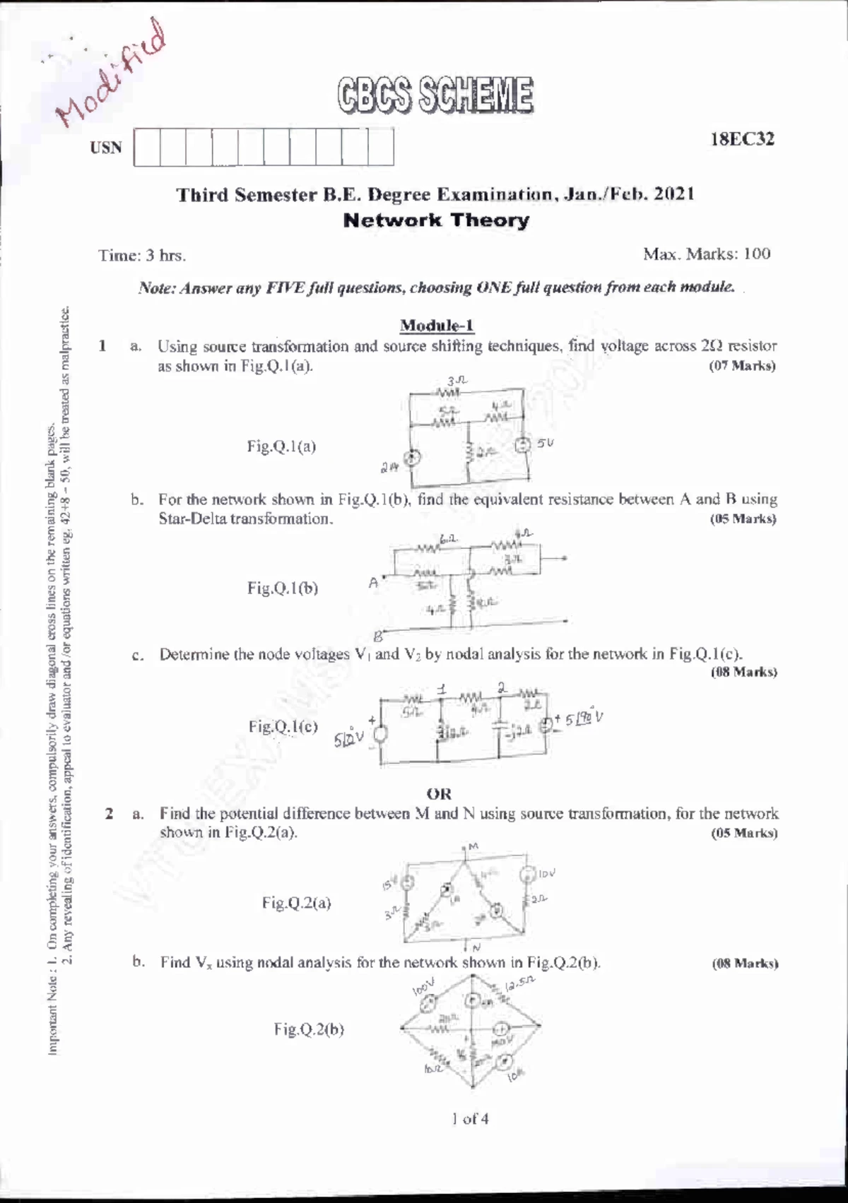 Network Theory notes Module 4 to read for students - A P P L I C A T I ...