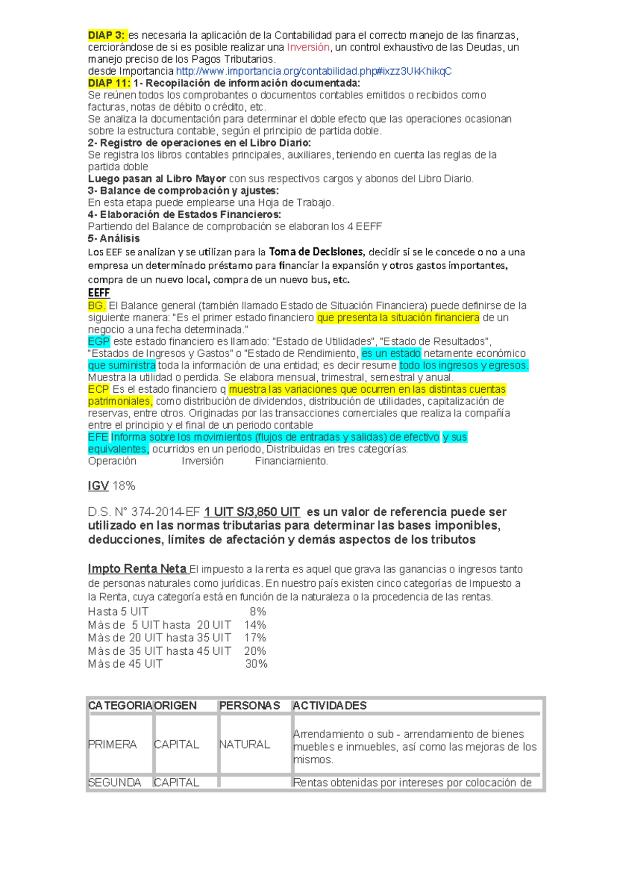 Explicaciòn de Diap - Definiciones - DIAP 3: es necesaria la aplicación ...
