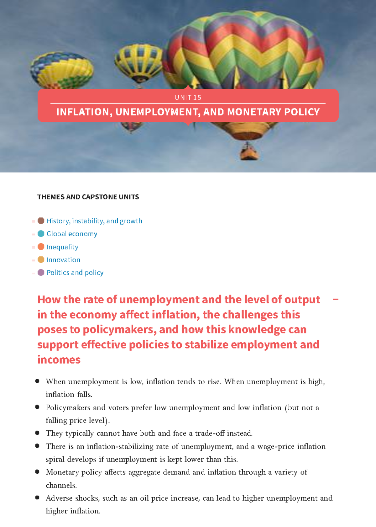 Week1-Reading-CORE Economy-Unit 15 Inflation, Unemployment, And ...