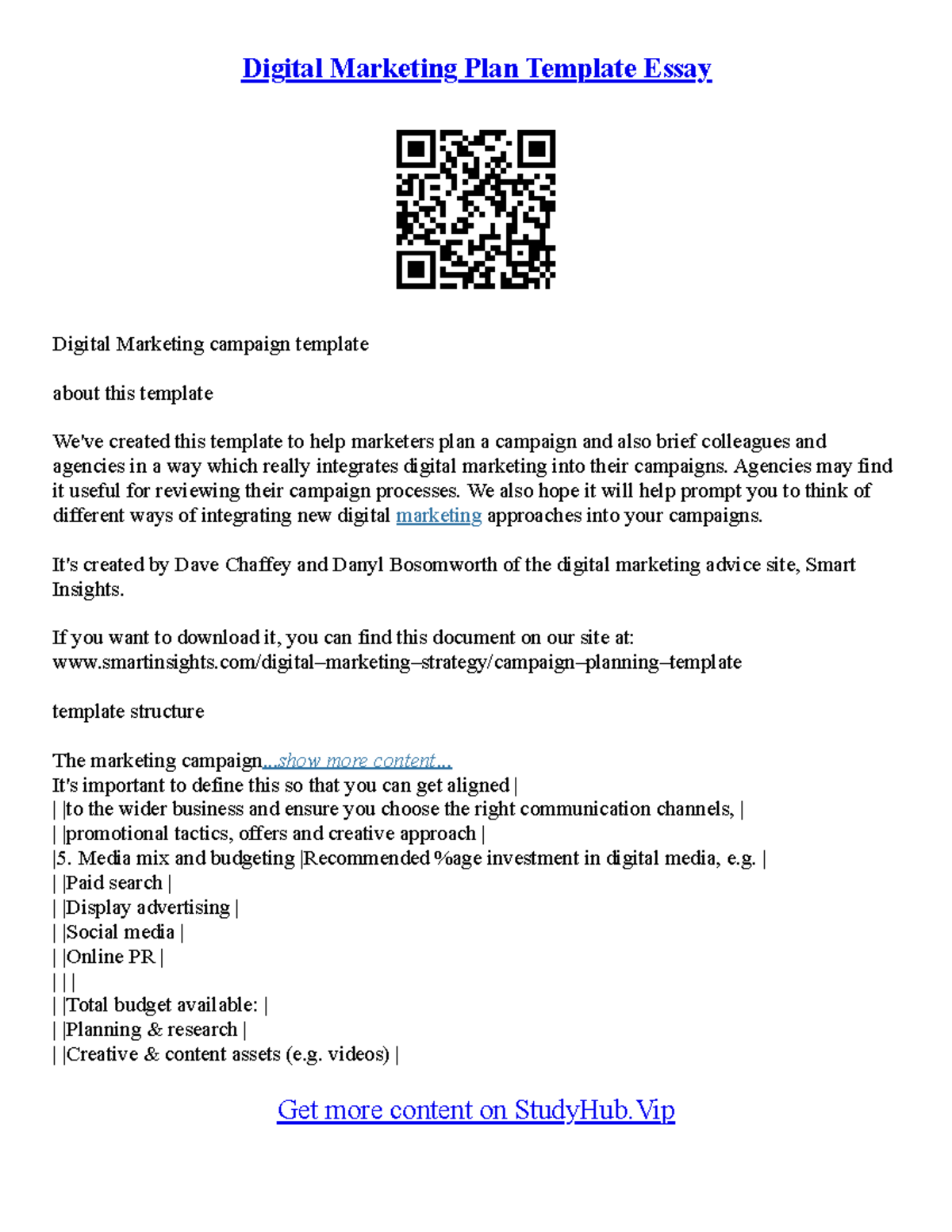 essay on digital marketing in 1000 words