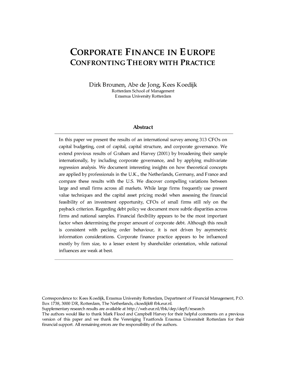 corporate-finance-in-europe-confronting-theory-with-practice