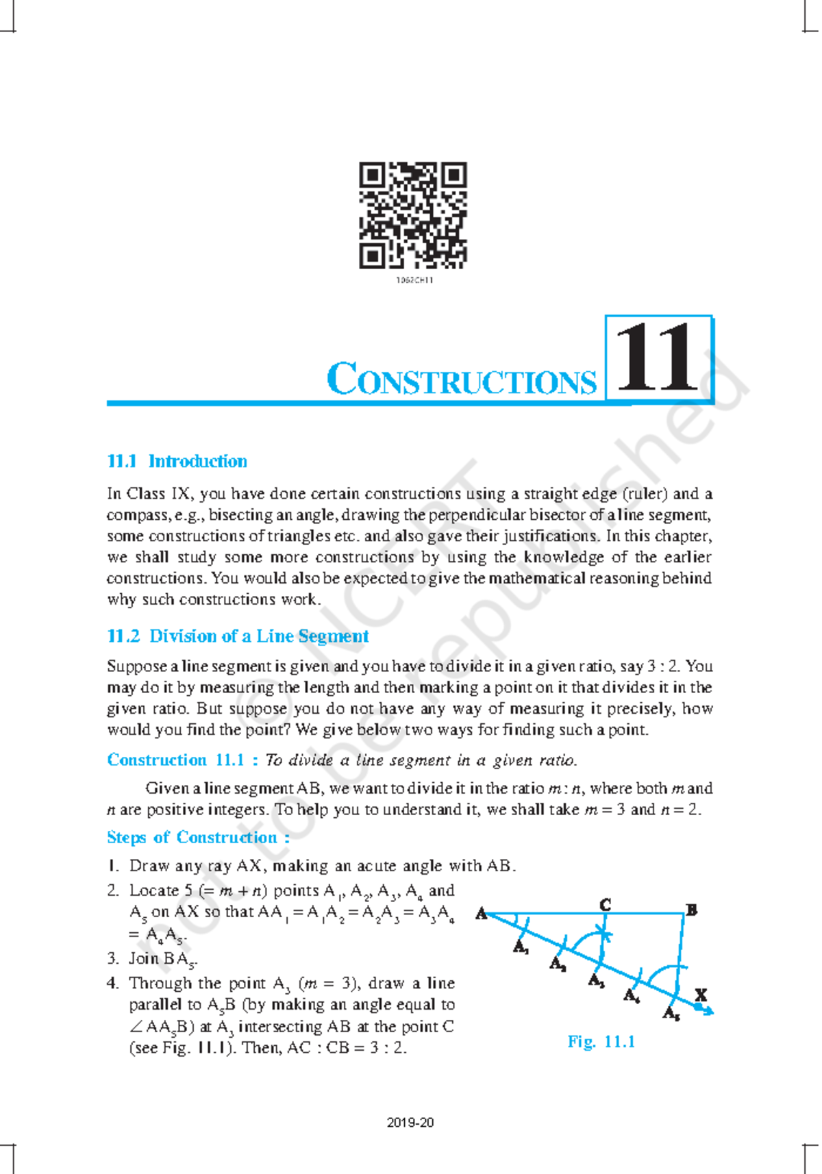 CBSE Class 10 Ncert Maths Book Constructions Chapter 11 - 216 ...