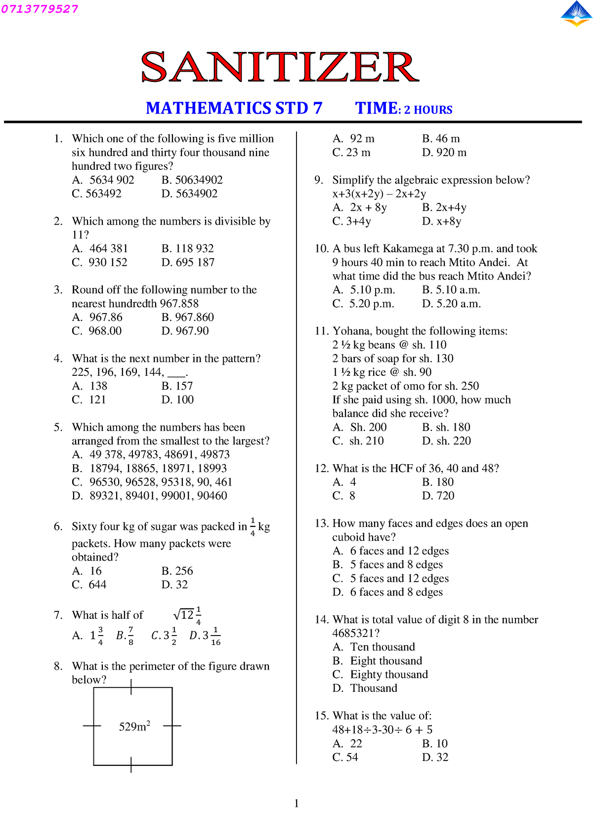 mathematics-std-7-science-mathematics-std-7-time-2-hours-which-one