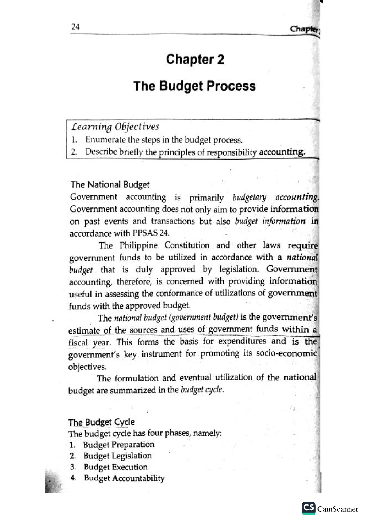 Accounting For Government And Non-Profit Organizations - Chapter II ...