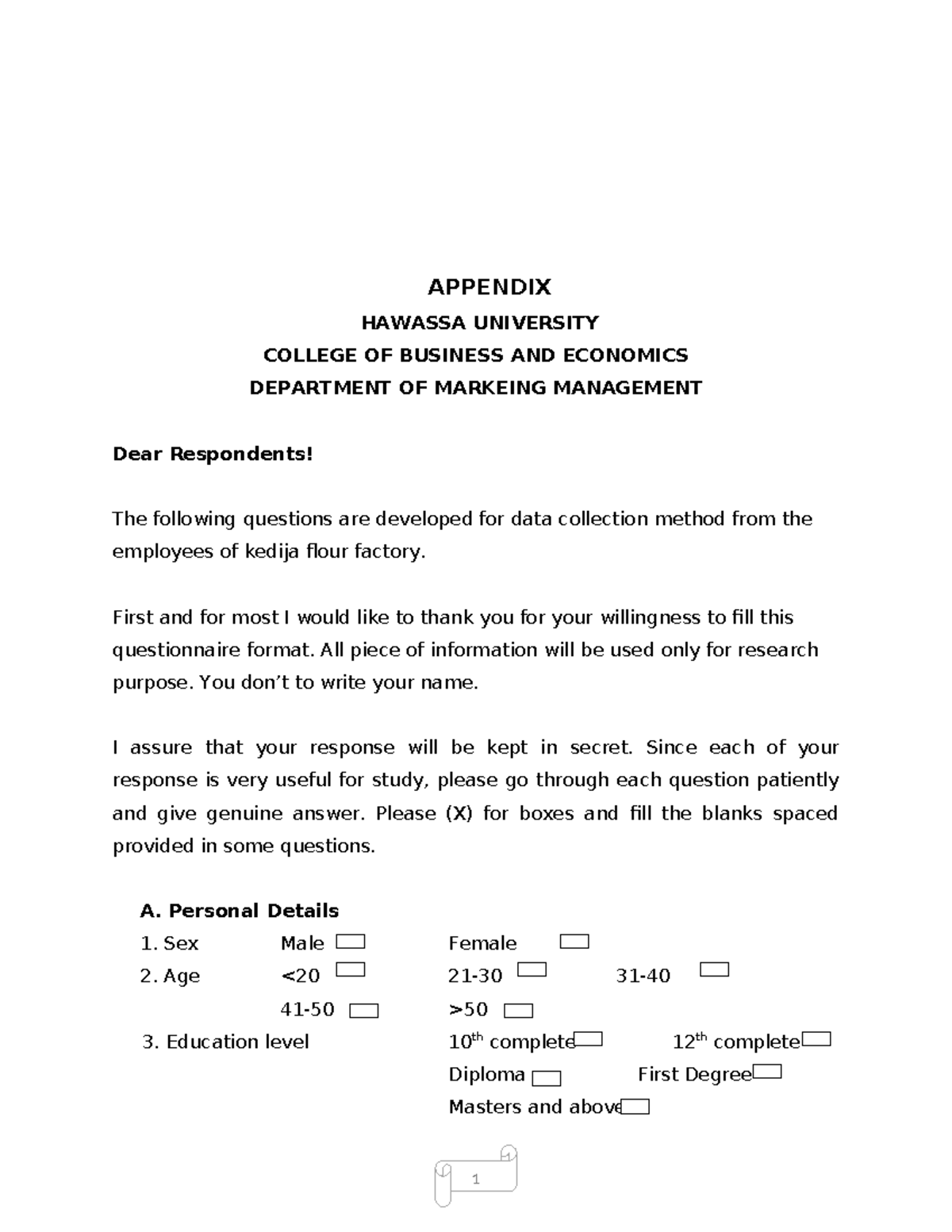 Ashine researchi - Summary Development Economics - APPENDIX HAWASSA ...