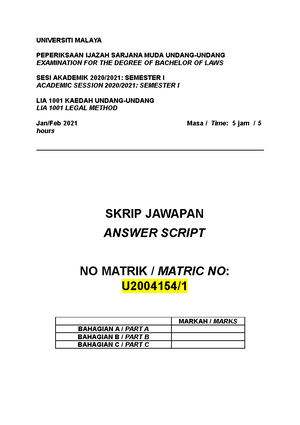 Tutorial 12 Statutory Interpretation Lia 1001 Legal Method Tutorial Questions Tutorial Week 12 Tutorial 12 Statutory Interpretation Lia 1001 Legal Method Tutorial Questions Tutorial Week 12